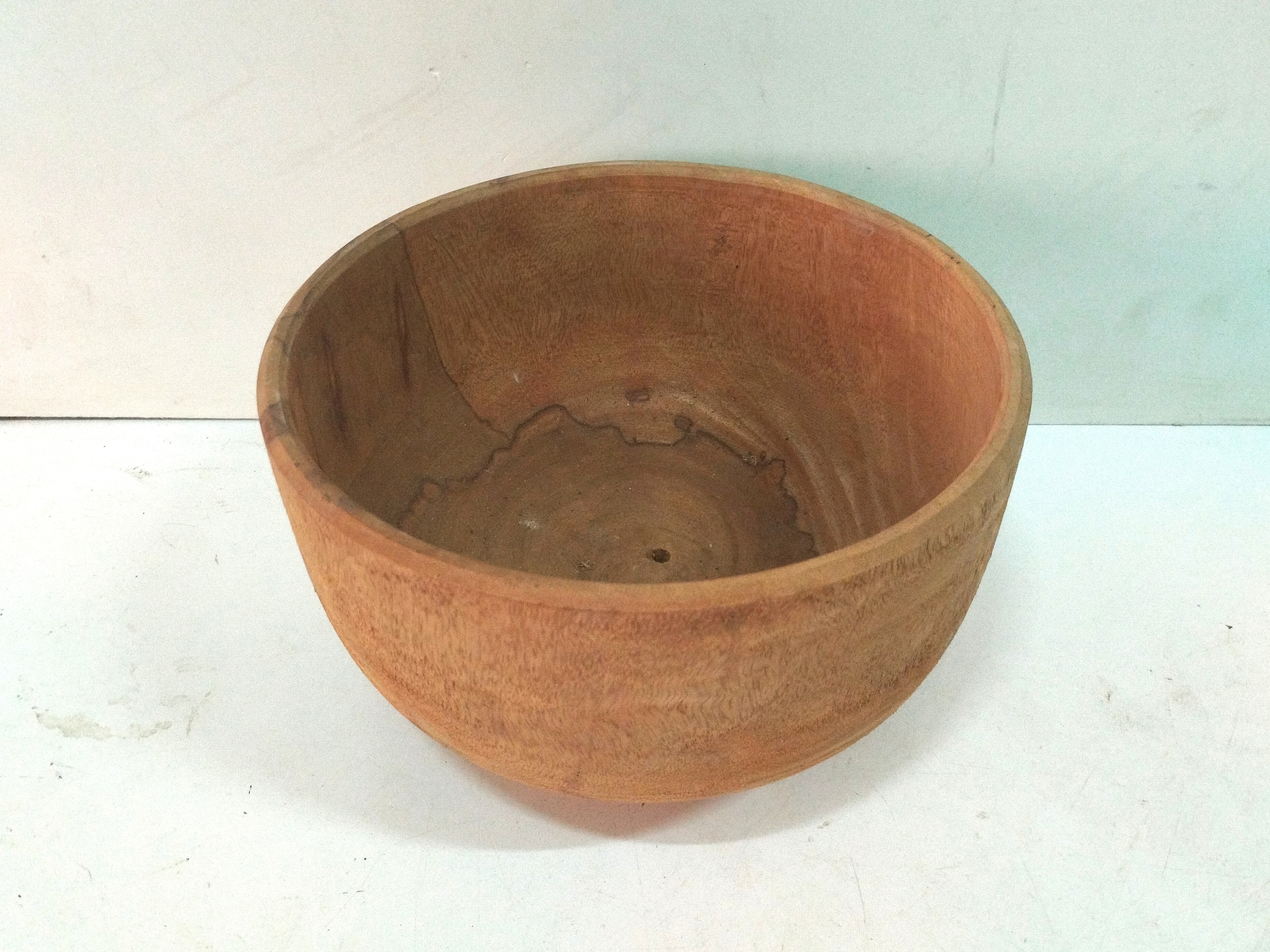 cuenco fuente frutero madera alt 15_5-13 o25_5 1u